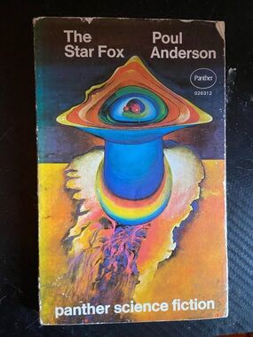 Vintage 1960s 60s GROOVY ART Science Fiction paperback book Star Fox Anderson